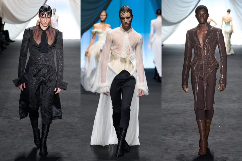 Ludovic de Saint Sernin para Jean Paul Gaultier Couture Primavera 2025: Alta Costura em Alto-Mar