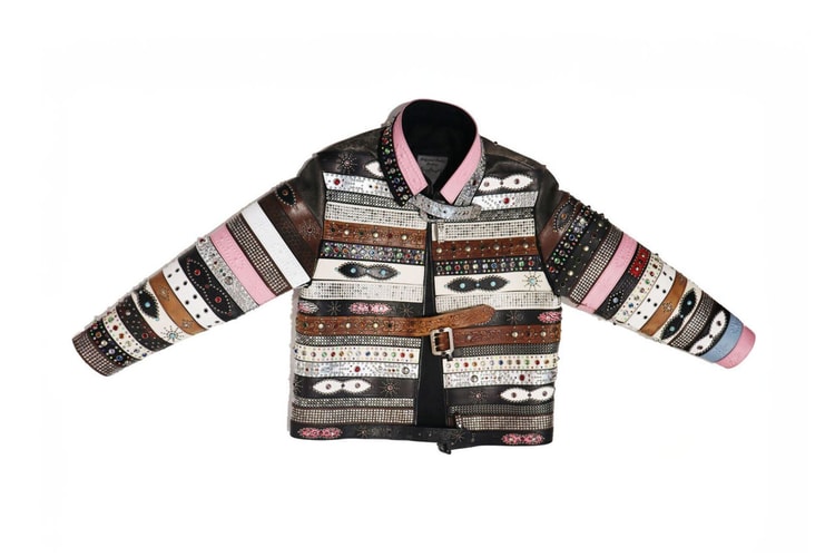 "Replica Suit" Rockstar de Mattias Gollin é Feito de 50 Cintos Vintage