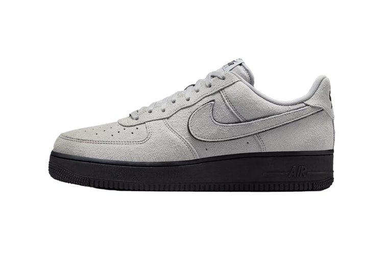 Nike Air Force 1 Low Ganha Versão em “Suede/Light Smoke Grey”