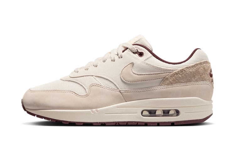 "Sail" e "Burgundy Crush" se Combinam no Novo Nike Air Max 1