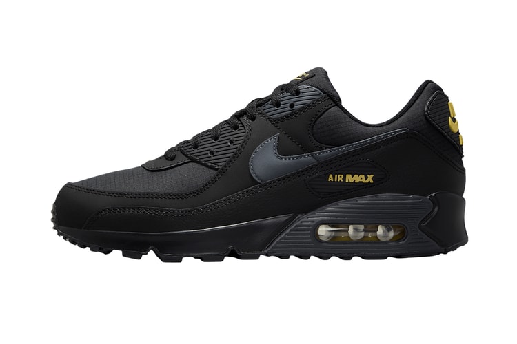 Nike Revela o Sinal do Batman com o Air Max 90 "Black/Buff Gold"