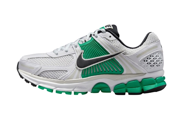 Nike Apresenta o Novo Zoom Vomero 5 em "Branco/Stadium Green"