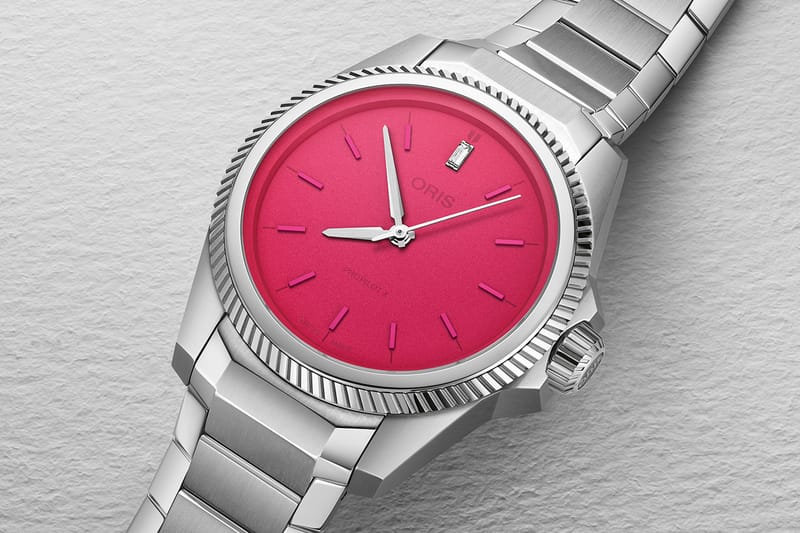 Novo Oris ProPilot X Apresenta um Mostrador Rosa Chocante