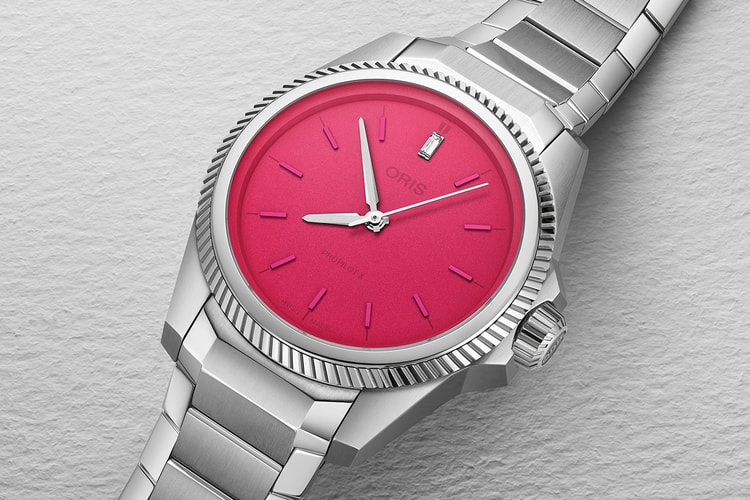 Novo Oris ProPilot X Apresenta um Mostrador Rosa Chocante