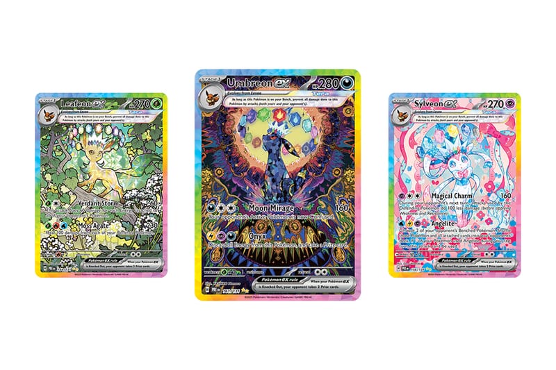 Visão Oficial das Cartas de Arte Especial do 'Pokémon TCG: Prismatic Evolutions'