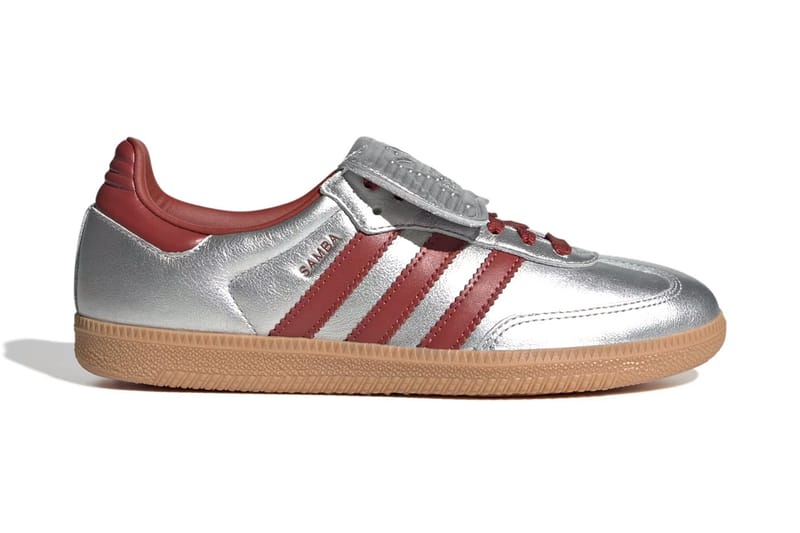 O adidas Samba LT brilha em destaque com o “Metallic Pack”