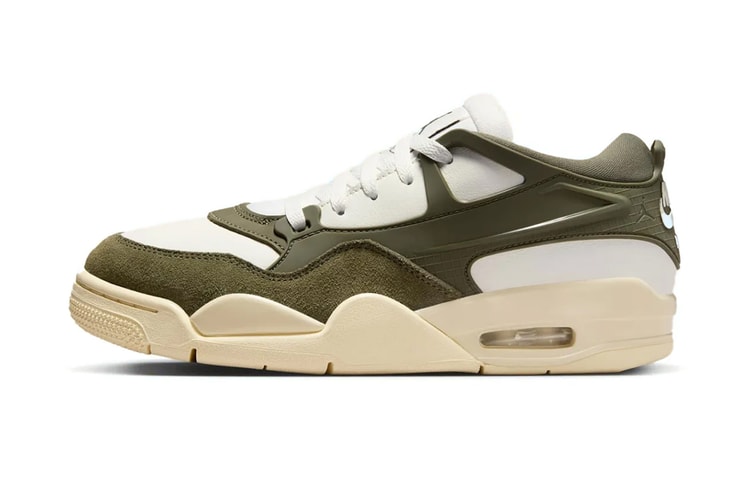 Olhar Oficial para o Air Jordan 4 RM "Medium Olive"