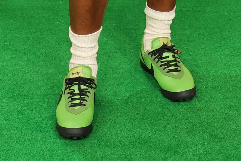 Prévia do Astrograbber da Bode e Nike em Verde e Preto