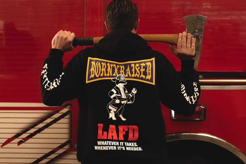 Born X Raised se une à LA Fire Department Foundation para a coleção "City Above Self"