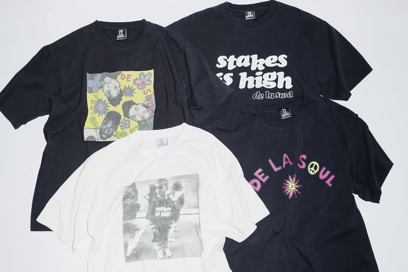 De La Soul e BEAUTY&YOUTH Revelam Colaboração de Camisetas Vintage