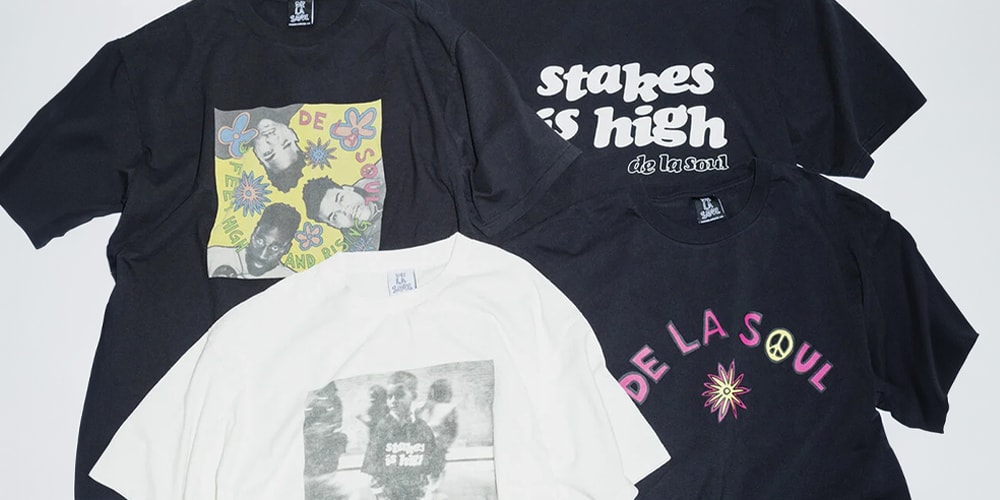 Informações sobre o lançamento da coleção De La Soul e BEAUTY&YOUTH