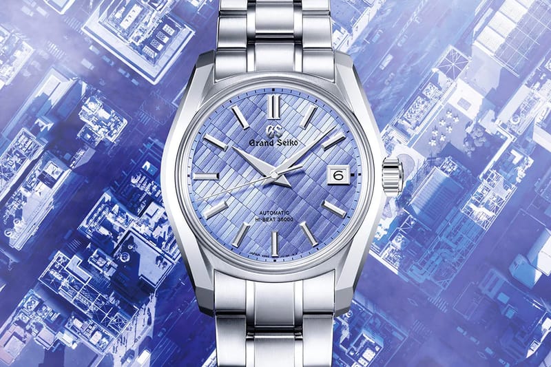 Grand Seiko Revela Vista Aérea de Ginza no Exclusivo SBGH317