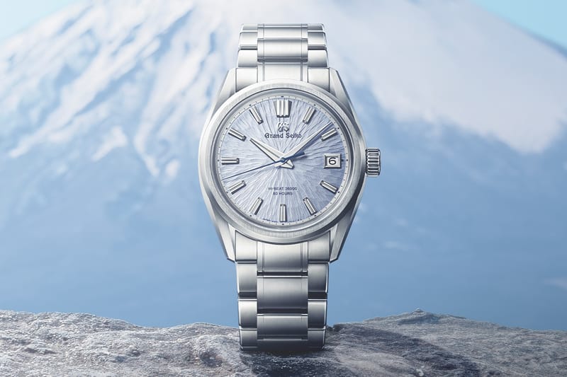 Nova Edição Limitada Hi-Beat da Grand Seiko Imita a Paisagem Invernal do Monte Iwate