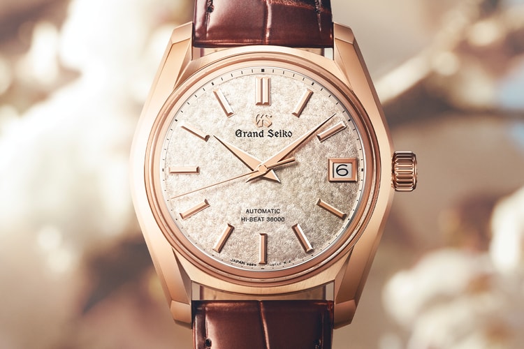 Grand Seiko apresenta um trio de relógios inspirados nas cerejeiras