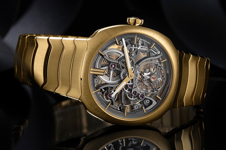 H. Moser & Cie. lança o Streamliner Tourbillon Skeleton exclusivo para boutiques em ouro amarelo