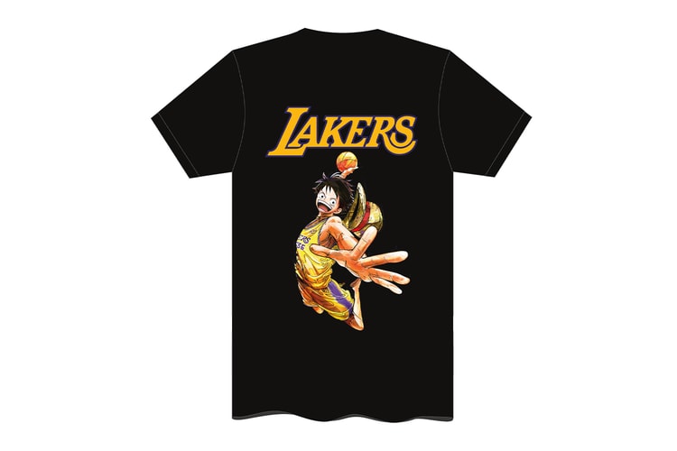 Los Angeles Lakers se unem a 'One Piece' para Camiseta Colaborativa de Edição Limitada