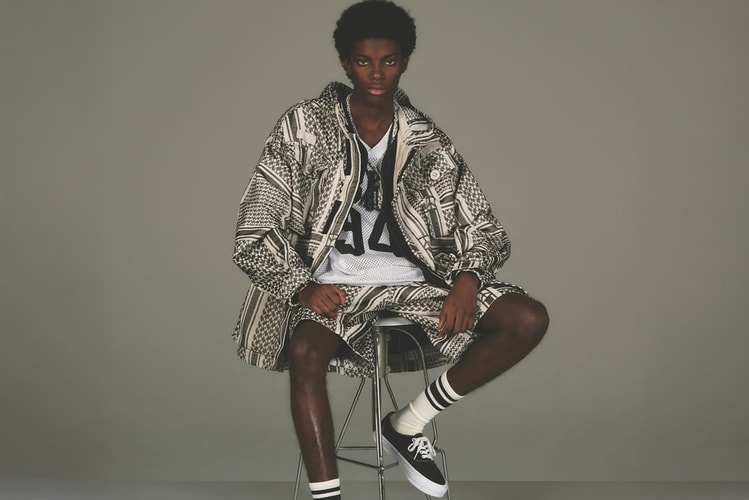 NEIGHBORHOOD Revela Coleção SS25 com Peças Inspiradas em Keffiyehs