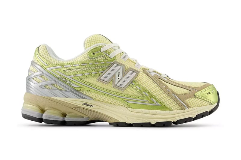 Visão Oficial do New Balance 1906R "Green/Yellow"