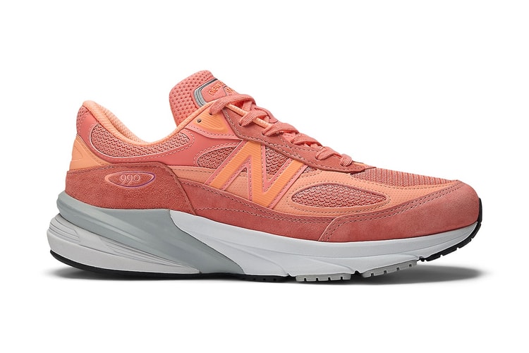 Um Vislumbre Oficial do New Balance 990v6 "Salmon"