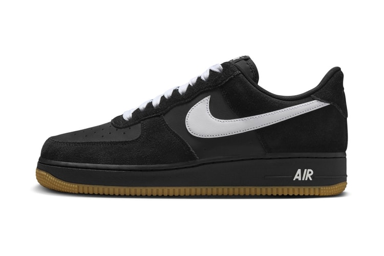 Nike lança o Air Force 1 SK8 em 'Black/Gum'