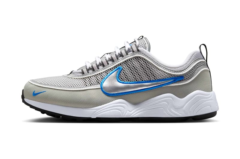 Visual Oficial do Nike Air Zoom Spiridon OG “Metallic Silver”