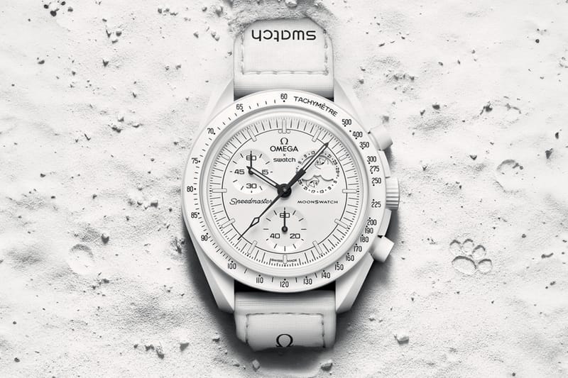 Snoopy e Woodstock são avistados na Mission to the Moonphase MoonSwatch