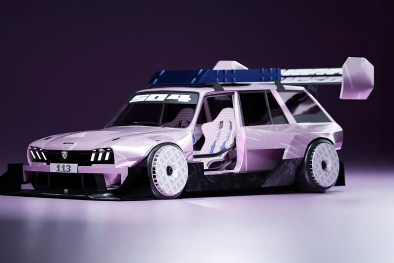 O Peugeot's Design Lab revela o radical conceito 504 Pikes Peak