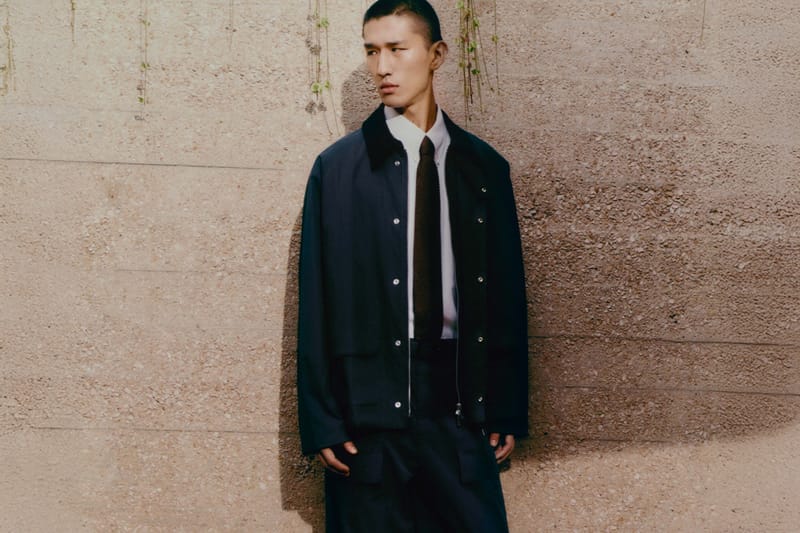 Studio Nicholson SS25 Reinterpreta Silhuetas do Cotidiano