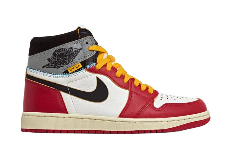 Imagens Oficiais do Union LA x Air Jordan 1 High OG “Varsity Red”