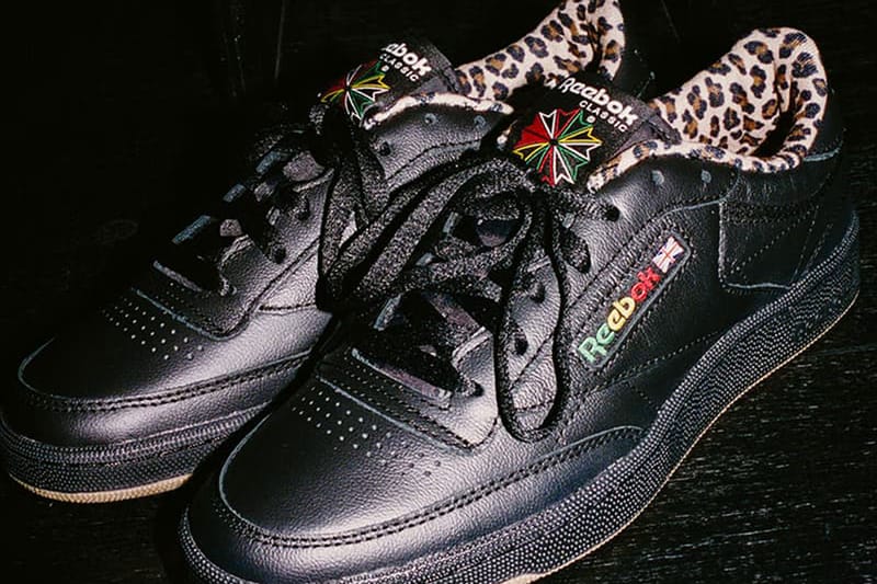 WACKO MARIA adiciona estampa de leopardo ao Reebok Club C 85