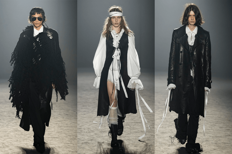 Ann Demeulemeester FW25: Entre o Perdido e o Achado