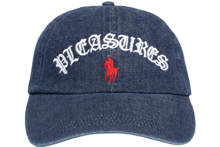 PLEASURES lança novas variações de cores do boné de beisebol Polo Ralph Lauren