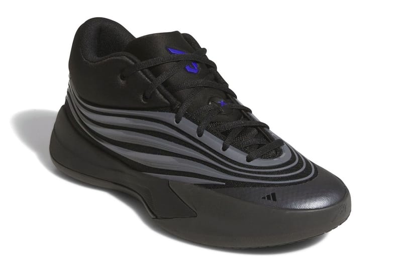 A adidas Dame X Aparece em Estilo Furtivo 'Core Black'