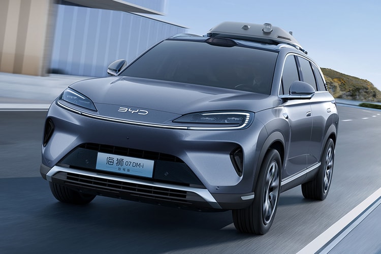 BYD e DJI Revelam Sistema de Drones Integrado ao Teto