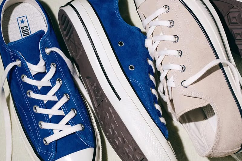 Converse atualiza o ALL STAR LGCY OX com cabedal em camurça