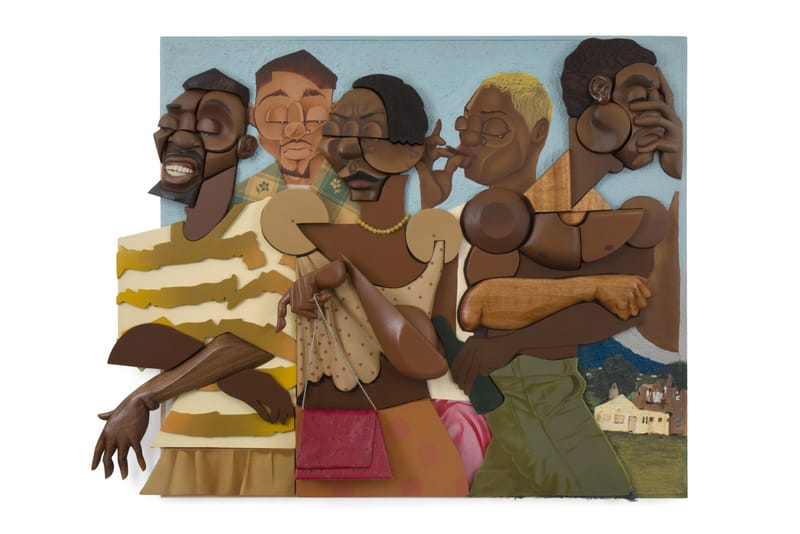 A Exposição de Dada Khanyisa na Sadie Coles Exibe a Beleza de Cape Town em Vinhetas de Madeira