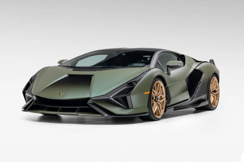 Raro Lamborghini Sian com Apenas 63 Milhas Vai a Leilão