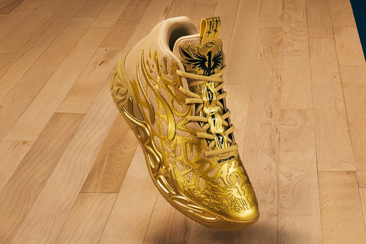 LaMelo Ball lança a nova edição dourada da PUMA MB.04