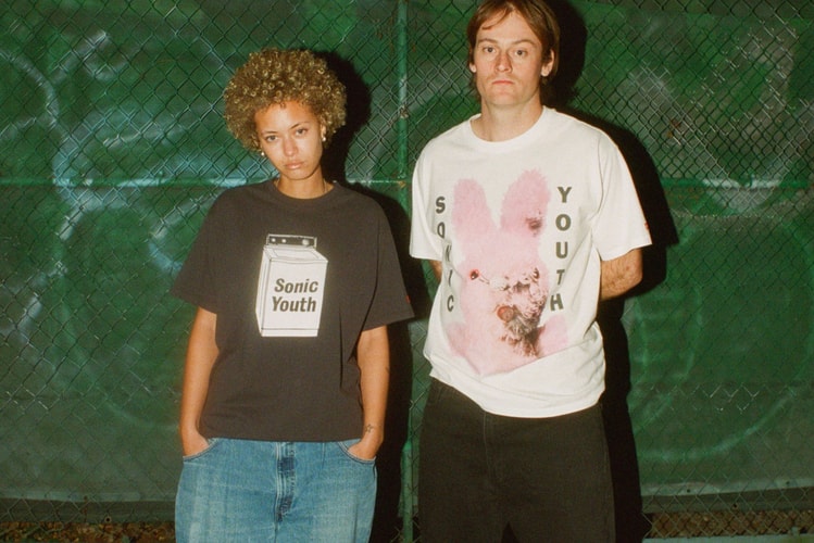 Levi's Lança Coleção de Band Tee Vintage Inspirada no Sonic Youth