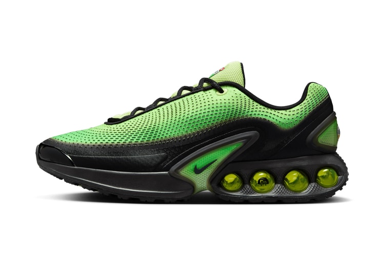 O Nike Air Max Dn surge com a Green Strike