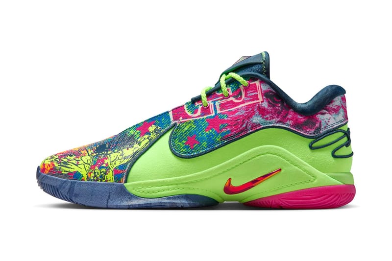 Visual Oficial do Nike LeBron 22 “Bryce's World”