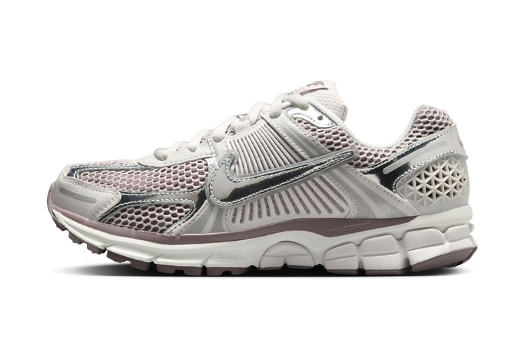 Nike adiciona detalhes cromados ao Zoom Vomero 5 'Platinum Violet'