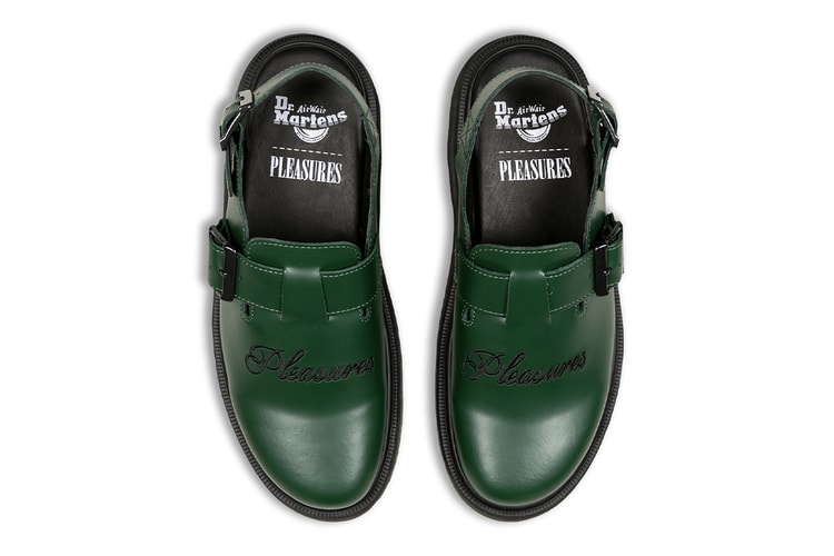 PLEASURES lança colaboração exclusiva Dr. Martens Jorge Mule