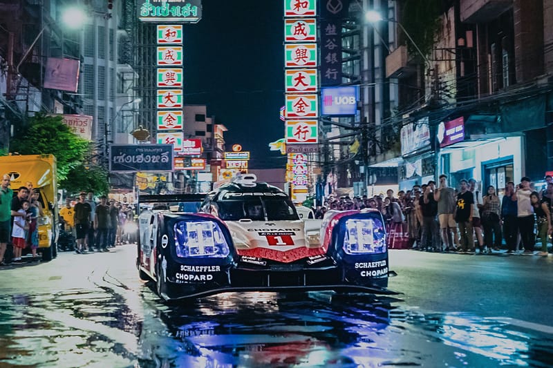 O Porsche 919 Hybrid retorna a Bangkok