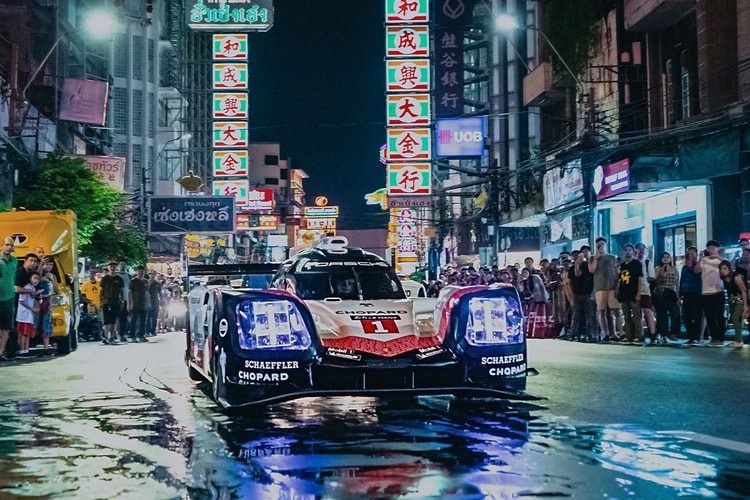 O Porsche 919 Hybrid retorna a Bangkok