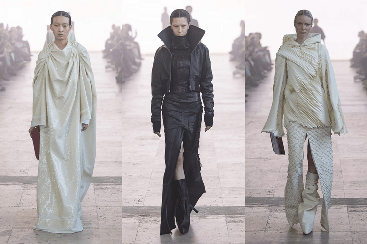 Rick Owens FW25 "Concordians" Encontra Paz no Isolamento