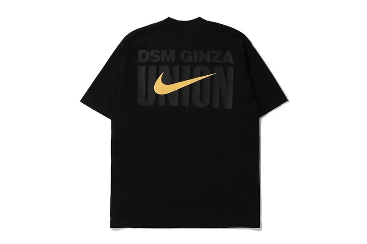 UNION e Dover Street Market Ginza se unem à Nike para uma camiseta colaborativa