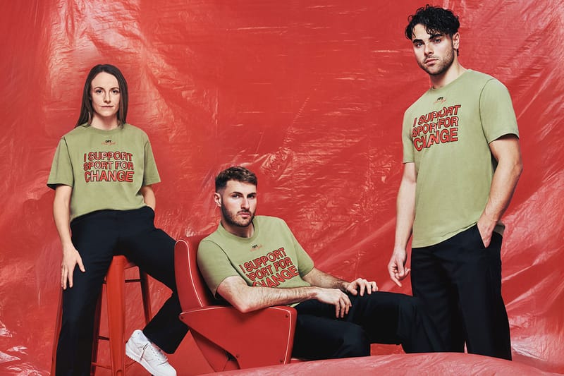 AC Milan e Off-White™ lançam nova camiseta 'I SUPPORT SPORT FOR CHANGE'