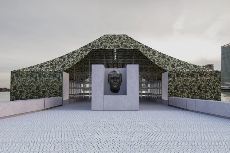 Ai Weiwei traz instalação massiva camuflada para New York City