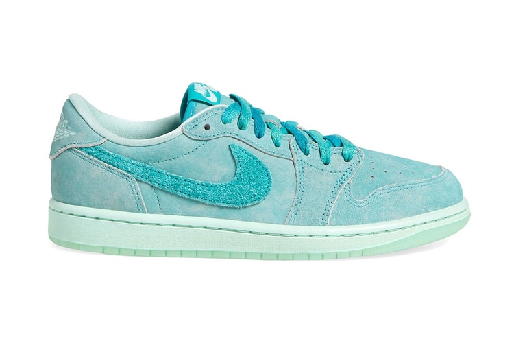 O Air Jordan 1 Low OG “Washed Teal” ganha um acabamento gelado